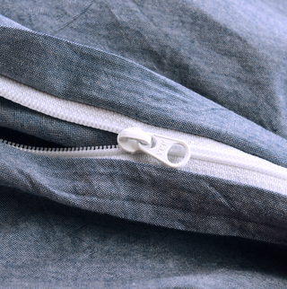 AVA.Home オーガニックコットン 掛け布団カバー 洗いざらし 綿100% 防ダニ加工