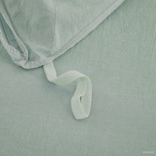 AVA.Home オーガニックコットン 掛け布団カバー 洗いざらし 綿100% 防ダニ加工